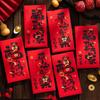 6pcs Blessing 2025 Snake Year Red Envelopes Chinese Style Money Packet  Celebration Party