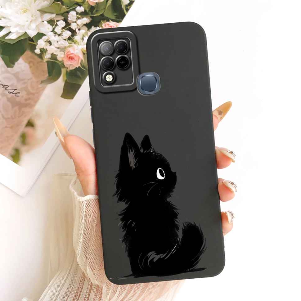 Θήκη για Infinix Hot 10s Μοντέρνο Ζωγραφισμένη Πεταλούδα Μαλακή Σιλικόνη Κάλυμμα Κινητού Για Infinix Hot10s Hot 10s X689B X689 Θήκες