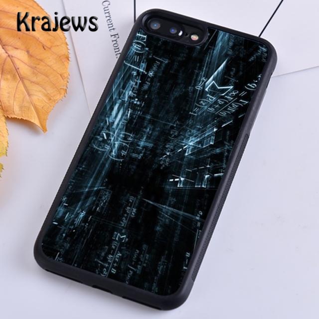 Krajews Brains Geek Science Math Physics Formulas Phone Case Cover For iPhone 17 Air 16 15 14 plus 11 12 13 pro max