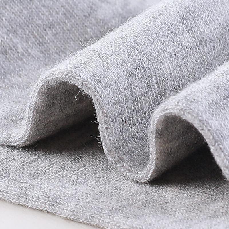 10 Paare/Lot Herren Baumwollsocken Einfarbig Business Casual Strümpfe Atmungsaktiv Rutschfest Herren Mittelhohe Socken Übergröße EU39-48