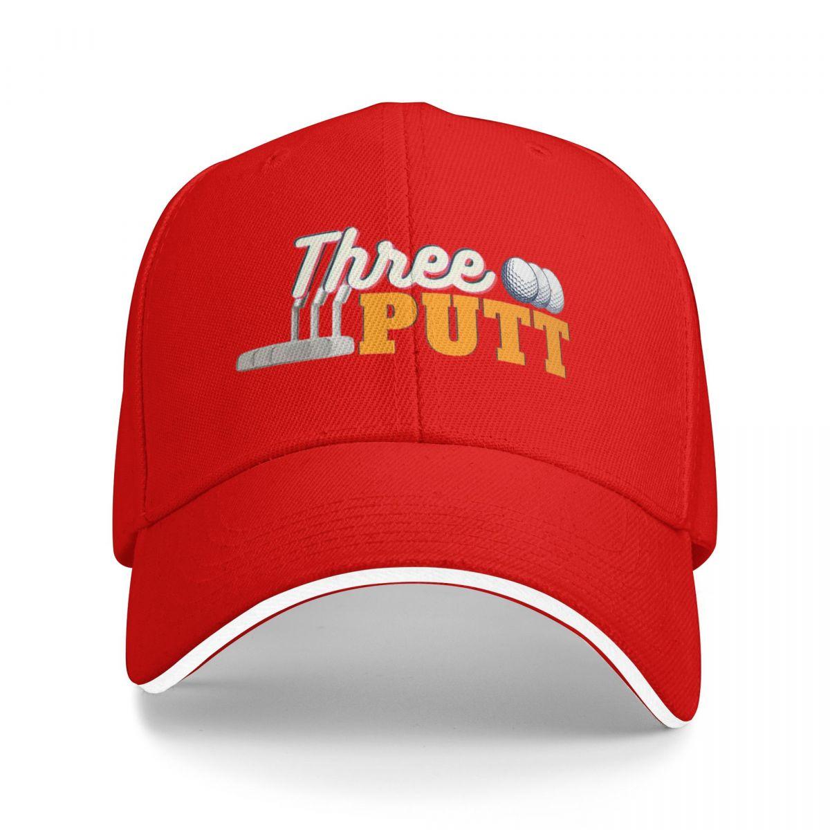 Three Putt Unique and Original Design Baseball Cap Trucker Hat Mountaineering Women Hats Unisexs