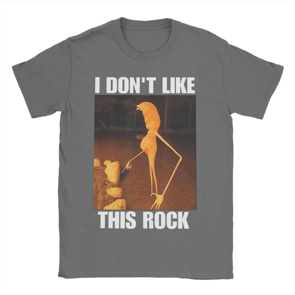 T-shirt Homme Femme Je N'aime Pas Cette Roche Décontracté Pur Coton T-shirt Manches Courtes Marcus Le Ver T-shirt Col Rond Hauts Adulte