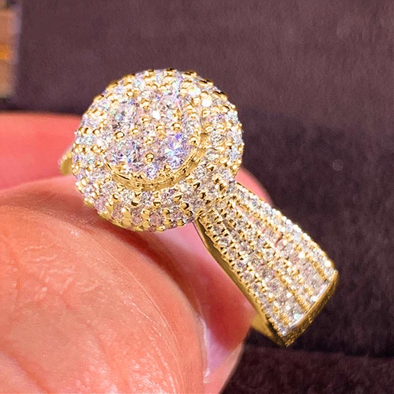 Bague de doigt Huitan en forme de nœud pour femmes incrustée de pierre CZ AAA éblouissante couleur luxe alliances de mariage bagues de fiançailles bijoux
