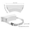 Gas Cylinder Bracket Plastic Iron Stable Holder High-Strength Strap for 40L Hydrogen Oxygen Tanks Wall Mount