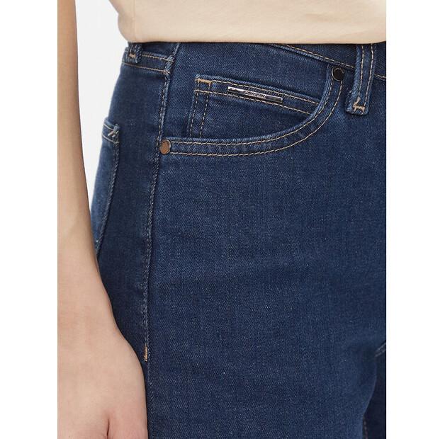 Джинсы Calvin Klein Mid Rise Slim - Mid Blue K20K206780 синий Slim Fit