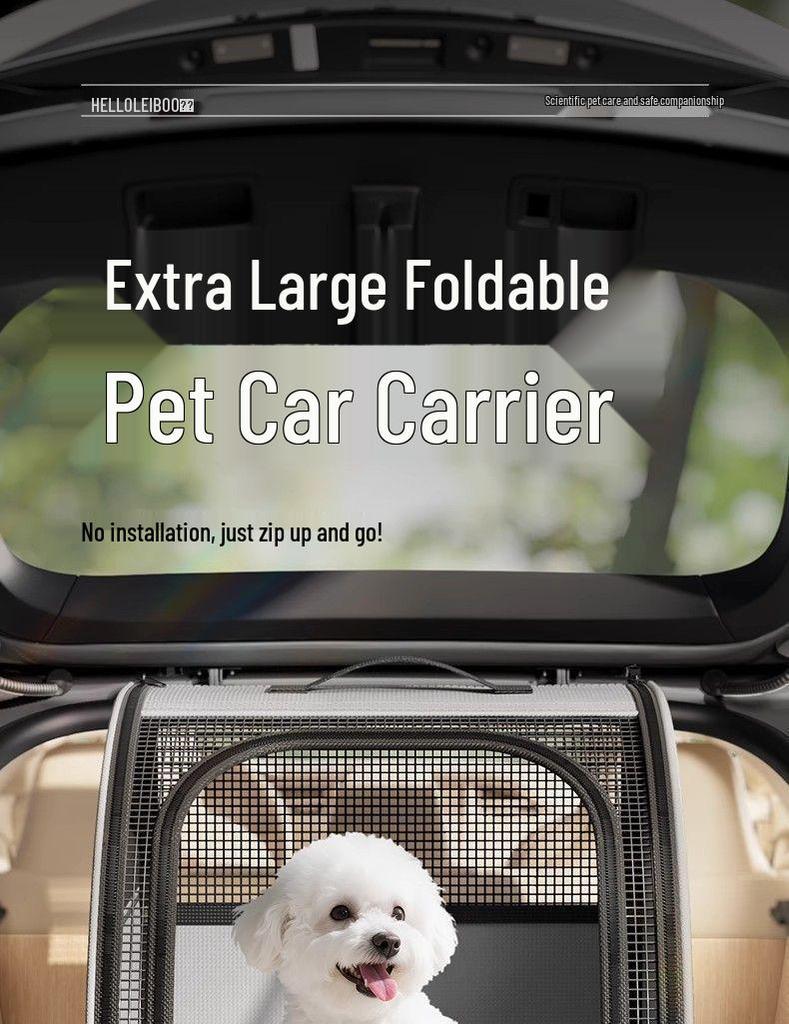 Haustier Reise Autositz & Matte - Hundebett und Handtasche für Autofahrten