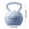Kettlebell 2KG 4KG 6KG Kettlebell Dumbbell Water-filled Soft Kettlebell Anti Slip Grip for Home Gym Muscle Training Equipment