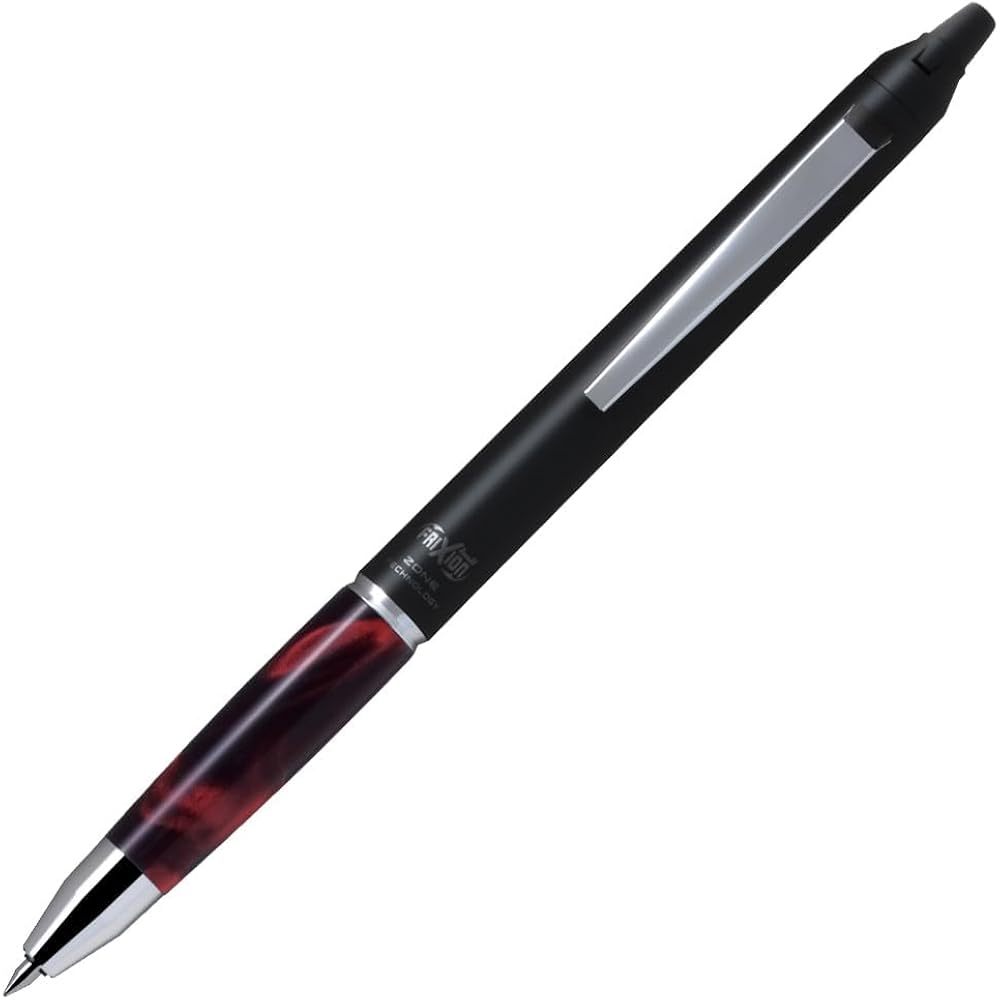 PILOT LFBKZ3SEFIR Frixion Ball Knock Zone 0.5mm Inspirational Red Ballpoint Pen