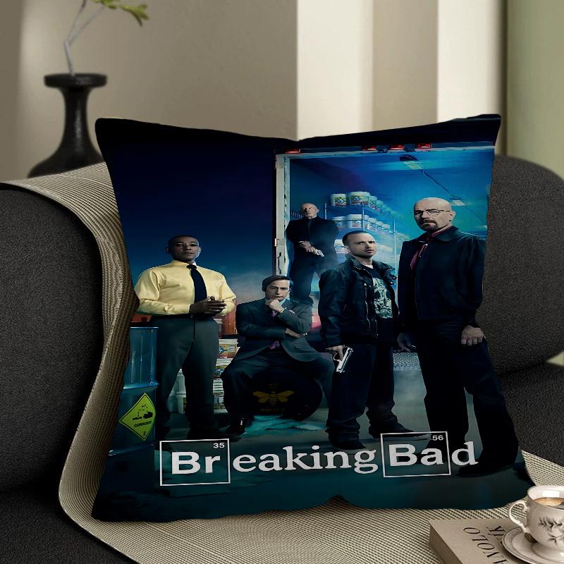 Breaking Bad Movie Pillow Cushion Cover Pillowcase Living Room Sofa Home Decor Customized