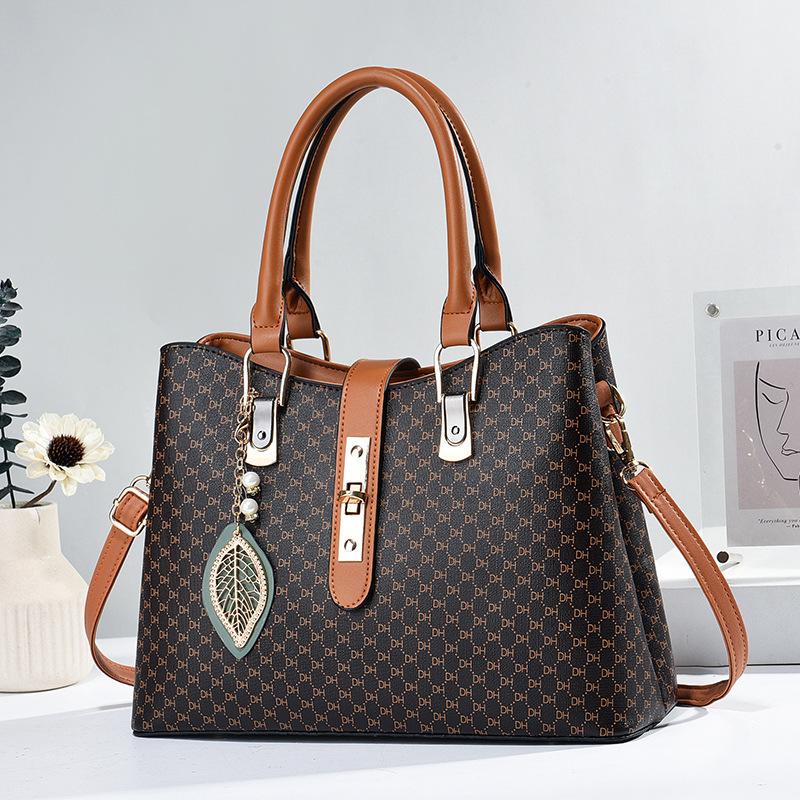 Handbag - Fashionable and Elegant, Mother's Bag, Large Capacity, High-end, Crossbody Bag