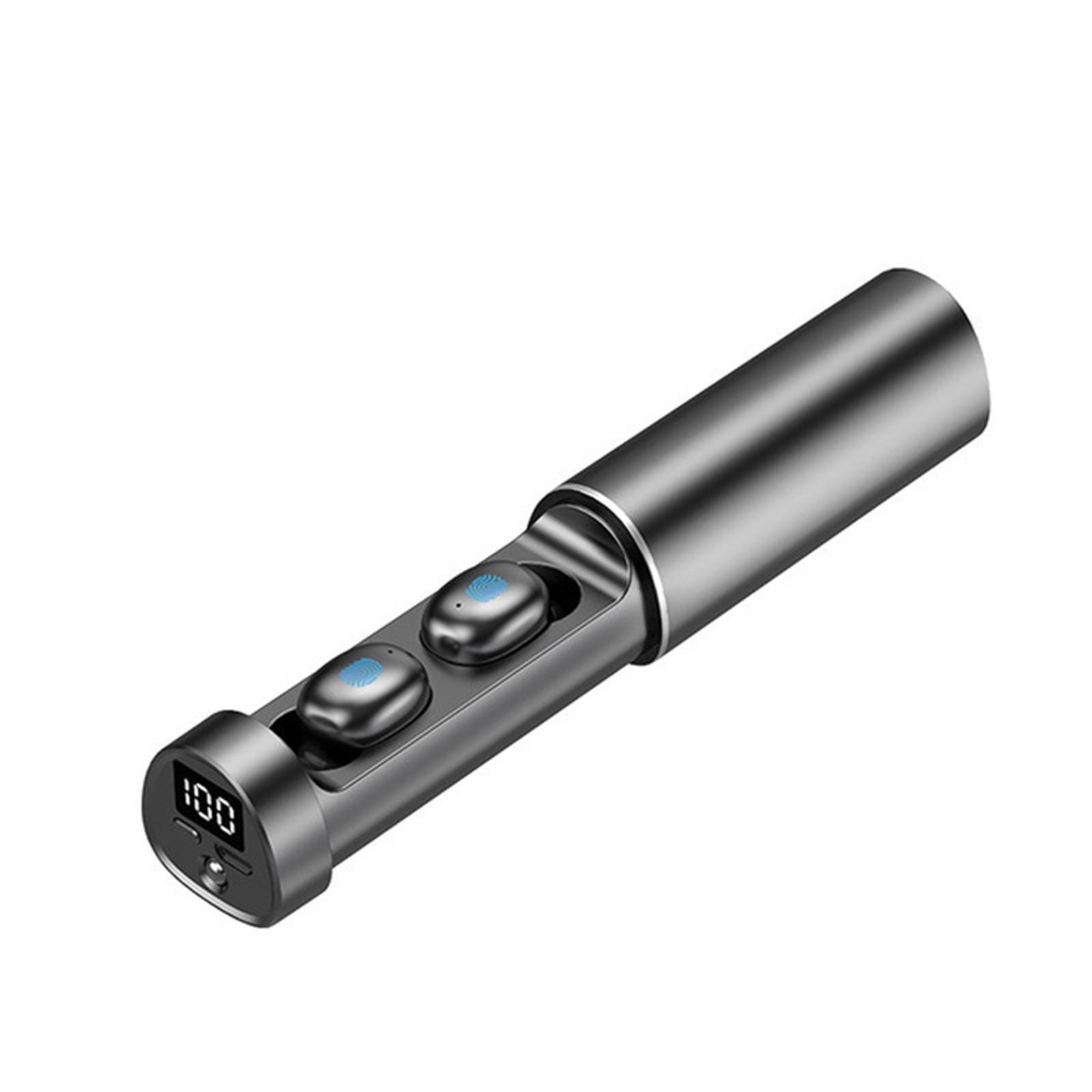 

Новая беспроводная Bluetooth-гарнитура Digital Touch Wireless 5.0 с двумя наушниками TWS с дисплеем питания чёрный