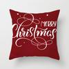 Merry Christmas Printed Pillowcase Christmas Style Cushion Cover Home Sofa Decor Throw Pillowcase