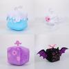 Peluche Blox Fruits Con Scatola Stampa Leopardo Scatola Viola Forma di Animale