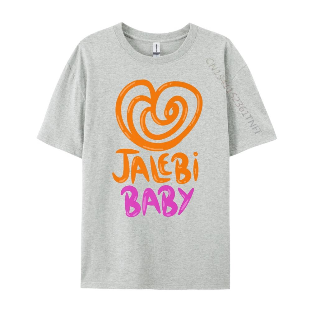 Desi Graphic For Bollywood Lovers Jalebi Baby Graphic Tee Cotton T Shirts Luxury