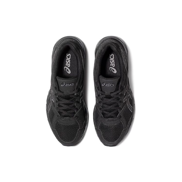 Asics Gel-Contend Cn Lightweight Comfortable Fabric Synthetic Leather Low-Top Short Distance Running Shoes Women sneaker Black 1012B463-001