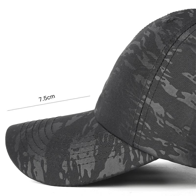 Summer Pattern Camouflage Quick-Drying Cap Outdoor Breathable Sunshade Baseball Cap