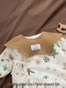 Autumn/Winter Quilted Cotton One-Piece for Newborns – Unisex Warm Hug Suit