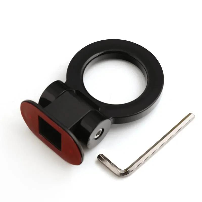 ABS Car Styling Trailer Hooks Sticker Decoration Car Auto Rear Front Trailer Simulation Racing Ring Vehicle Towing Hook