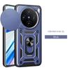 Etui do Vivo X100 Pokrowiec do Vivo X100 Pro Etui do Vivo X100s Pro Magnetyczny Uchwyt Pierścieniowy Zbrojone Etui na Telefon Osłona Tylna z Osłoną Aparatu