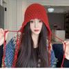 Floral Knit Beanie Hat For Women With Ear Protection And Cozy Warmth For Autumn Winter Seasons