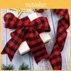 Elegant Red And Black Checkered Ribbon 5 Yards For Christmas Bow And Decorations