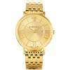 VERSACE Men's Eternal Watch, VENCA0524, Quartz Movement, Water Resistant, Sapphire Crystal, Yellow Gold Dial, Stainless Steel [Parallel Import]