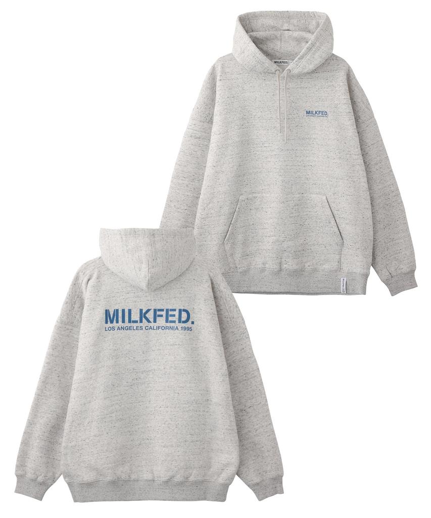 Milkfed STENCIL SWEAT HOODIE Multicolor Hoodie Women's