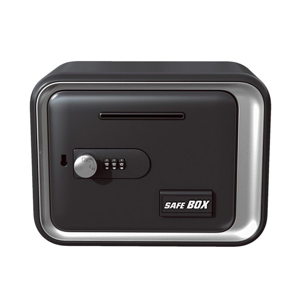 Password Lock Mini Safe Box Coin Bill Slot Cash Can Funny Mini ATM Children Savings