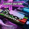 Custom Name Personalized Hannover 96 Football Pattern Mousepad, Laptop PC Desk Mat, Decorative Desk Mat for Home Keyboard Pad Gift