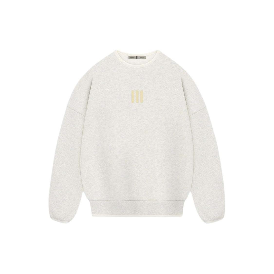 adidas x Fear of God Athletics Crewneck Sweatshirt Asia Sizing Oatmeal Men s IS5320 XXS