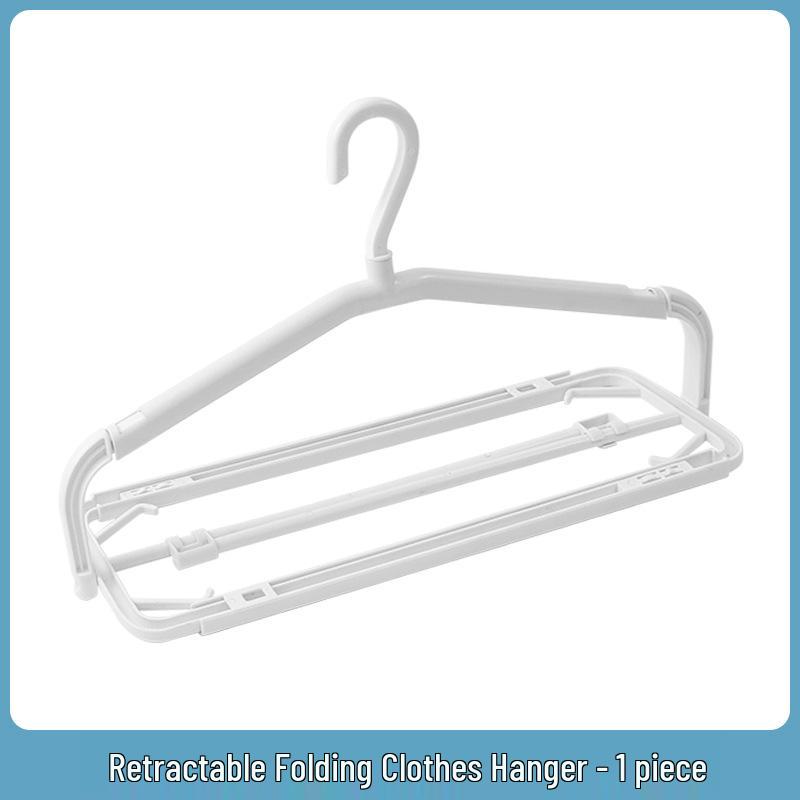 Japanese Windproof Retractable Folding Clothes and Towel Drying Rack
