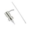 Press Head Soap Pump Bottle Dispenser Hand Jar Liquid Lotion Nozzle Replacement Shampoo Stainless Steel Bathroom