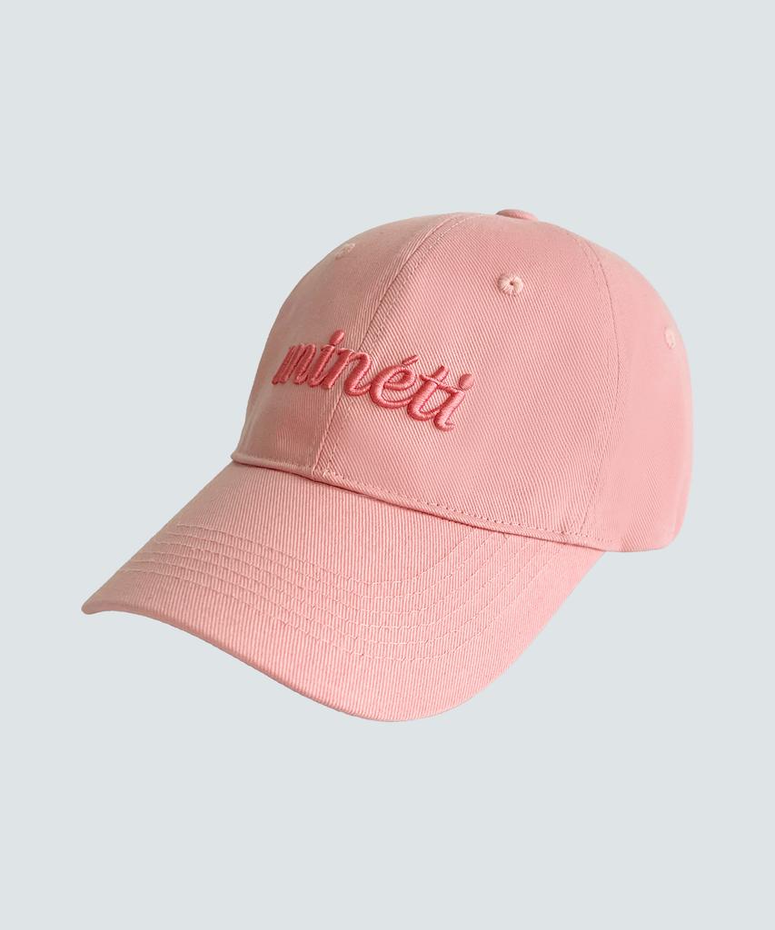 Mineti Cotton Lettering Ball Cap Y 10425 Mt