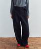 SIYAZU Sipt7215 Belted Curved Cotton Pants_Black