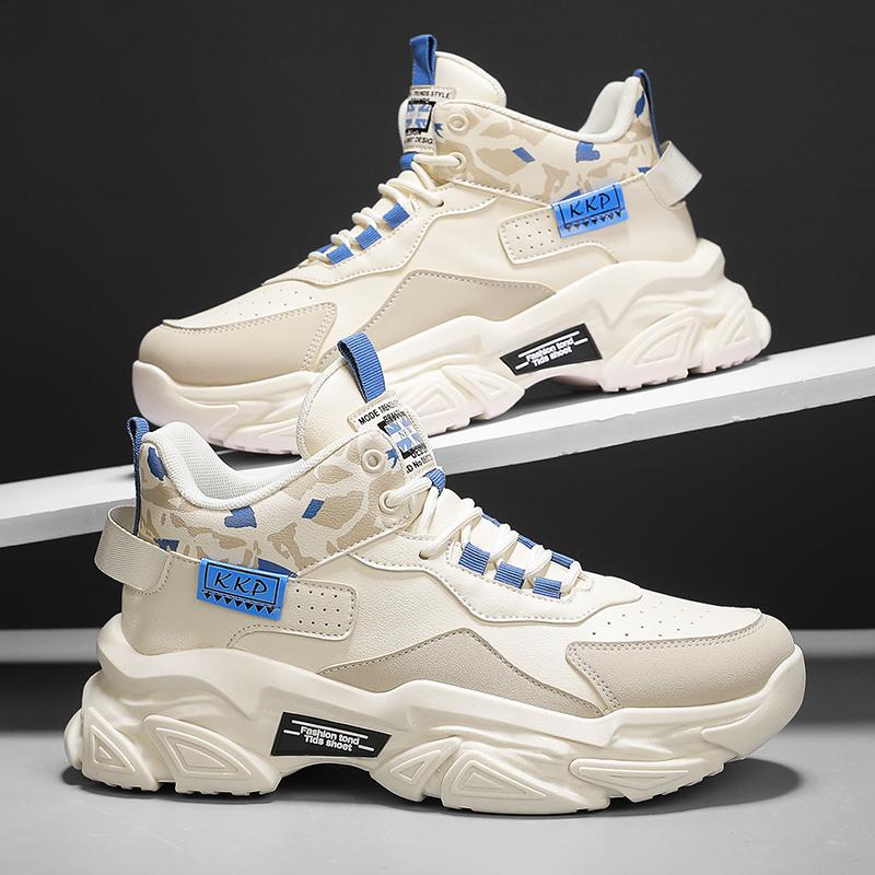 Mode CYYTL Sneaker Herren Lässig Outdoor Laufschuhe Plateau Tennis Mode Sport Wandern Designer Luxus Skateboard Leder Slipper