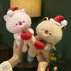 Kapibala Doll Cute Capybara Doll Girl Plush Toy Sleeping with Rag Doll Christmas Gift