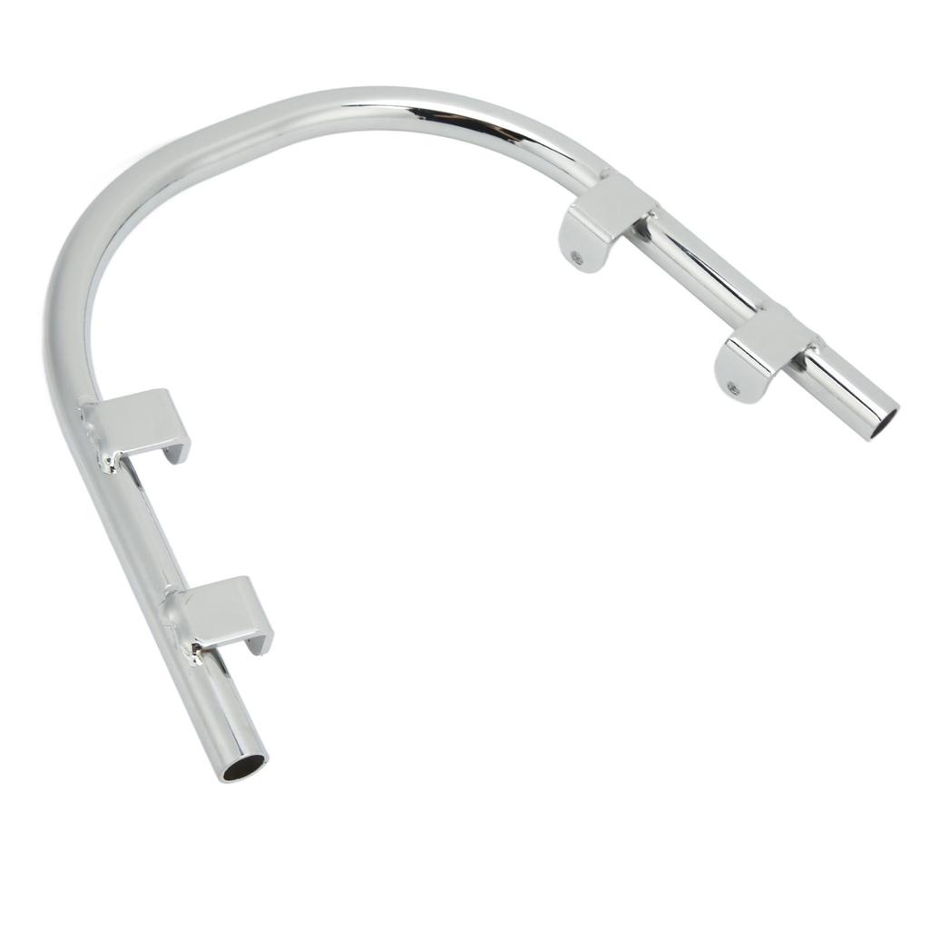 Electrosilvering Steel Front Mudguard Bumper Guard Crash Bar Replacement for Piaggio VESPA GTS250 GTS300 GTV300