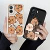 Soft Cover Phone Case for Xiaomi Redmi 12C 14C 10C 13C 9C 9T 10A 9A A2 A1 + A3 Cartoon Cute Capybara