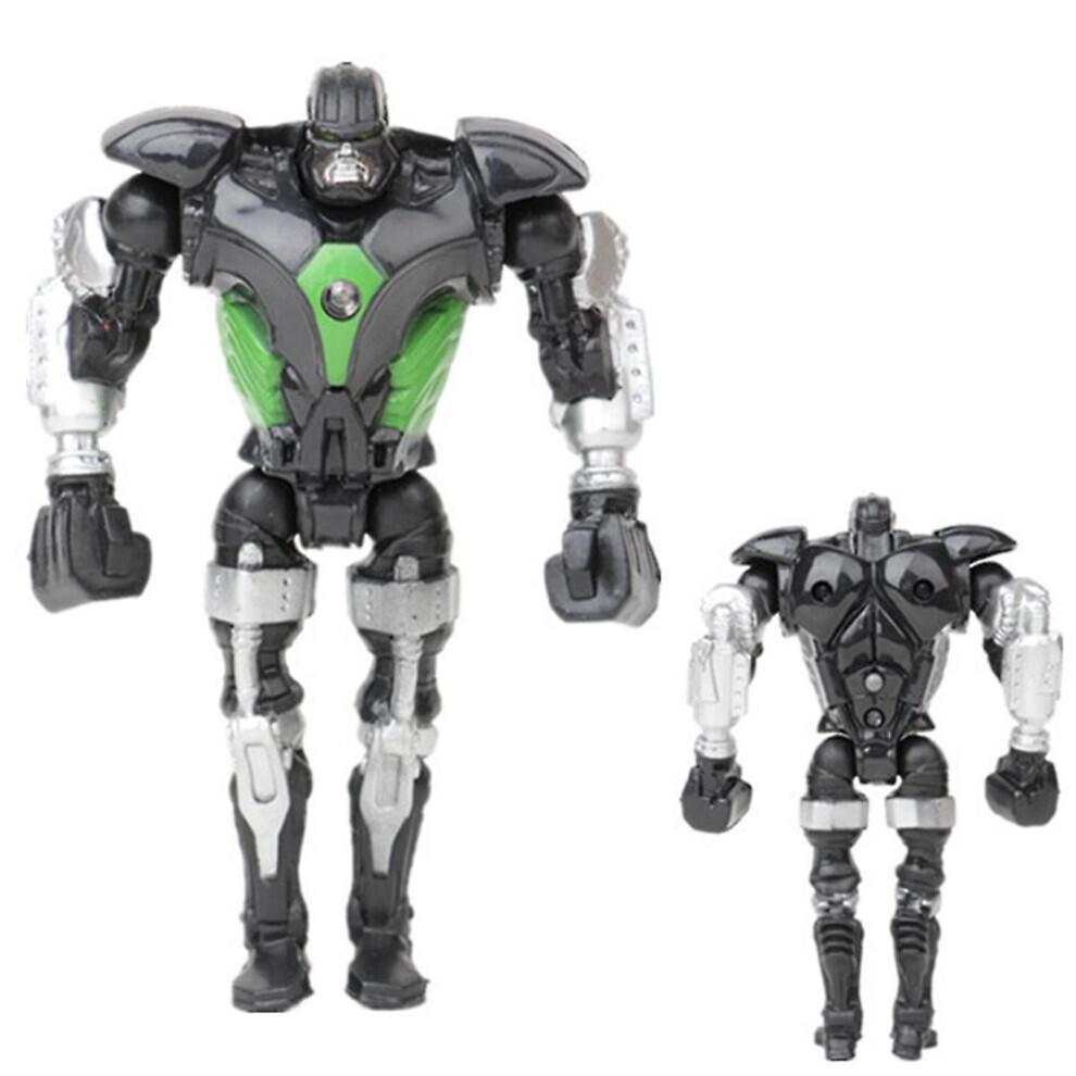 8 Stücke Anime Real Steel Adam Raider LED Roboter Actionfigur Modell Kinder Spielzeug Geschenk