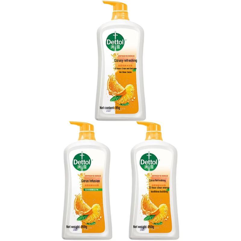 Dettol Цитрусовый Освежающий Здоровый Гель для Душа
