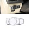 Matte Silver Driver's Side Dash Control Cover Trim ABS For Lincoln MKZ 2014-