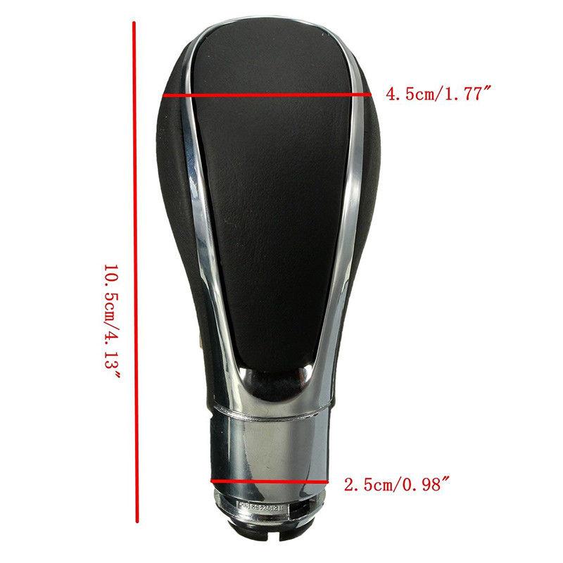 Buy 6Speed PVC Leather Auto Car Manual Shift Knob Gear Stick Shifter
