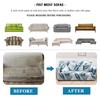 Stretch Couch Cover Non-Slip Sofa Covers For Living Room Sectional Sofa Slipcovers Furniture Protector For Kids Pets Washable