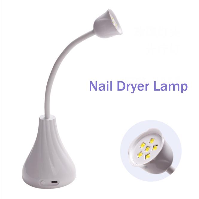 18W Rose Nail Dryer Phototherapy Manicure Lamp For Curing All Gel Nail Polish USB Quick-drying Nail Gel Dryer Lamp Manicure Tool