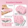 Case For Apple AirPods Pro 2 Flower Engraved Protective Case Soft Silicone Full Cover Anti-scratch Shockproof Case For AirPods 4