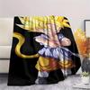 Dragon Ball character Print Flannel Blanket High quality Comfortable for All Seasons Home Decor Warmth and Comfort Perfect for Christmas Gifts