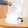 Acrylic Donation Box Ballot Comment Mailbox Letter Post Collection Mail