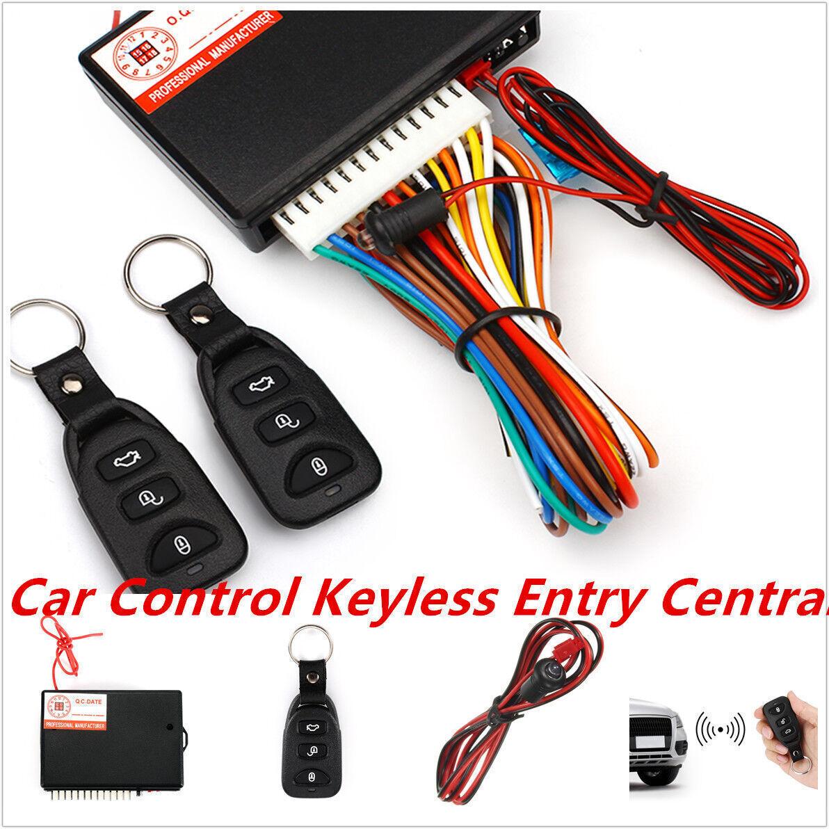 Car Auto Remote Central Kit Door Lock Locking Vehicle Keyless Entry System New