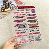 For Honda Reflective Motorcycle Stickers Waterproof Vinyl Decals for Motorbike Helmet Fuel Tank Bike