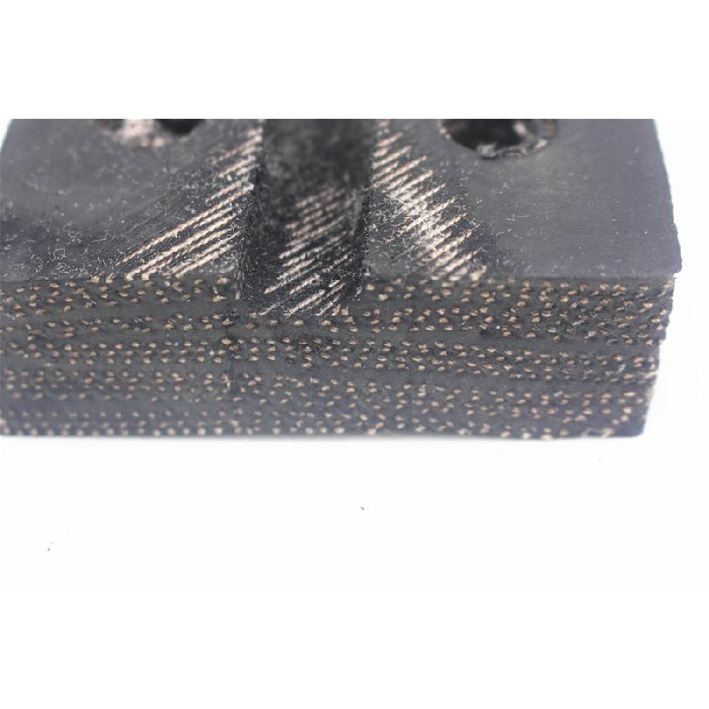 4 Stück/Los Universal Quadratisch Ochsen Sehne Gummi Armpolster Hebekissen Gummi Armpolster Passend für Autohebebühne Auto Auto LKW Hebebühne